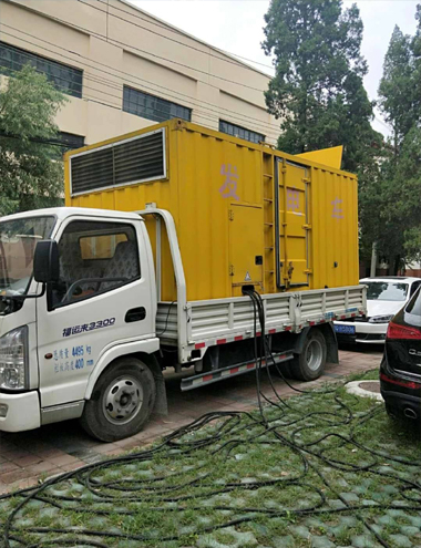 凉州发电车出租-柴油发电机组排烟系统设计要求及其考虑因素
